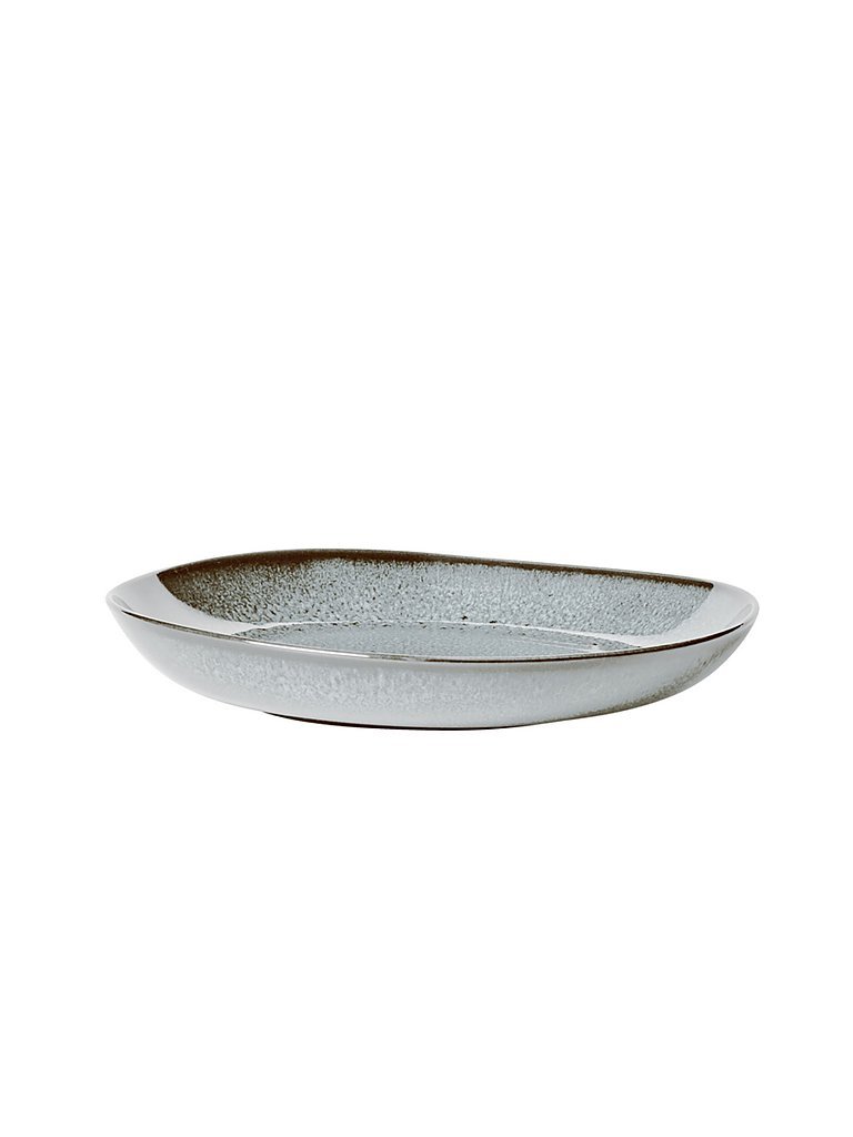 Schale "Schale flach Lave ø 27 cm", blau (glacé), LIKE. BY VILLEROY & BOCH, Schüsseln, Schale